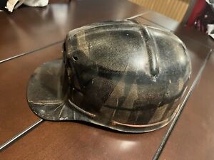 Low Vein MSA Comfo Cap Tiger Stripe Vintage Coal Miner Helmet Hard Hat