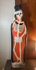 Vintage Don Featherstone 37” Skeleton Blow Mold Halloween Hat 1997 Union RARE