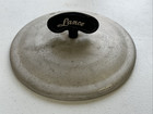Vtg Antique LANCE Glass Jar LID ONLY SUPER RARE HTF BLUE SILVER Store Counter