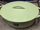NEW!! VINTAGE Le Creuset Oval Dutch Oven 14.5 Quart Lid Mfr. Box Made In France
