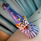 Rare Vintage 1950's Clown Lamp Bust Porcelain Head with Hat TV Lamp 18” tall