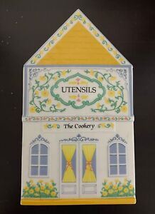 Vintage 1990 Lenox Village Canister set Flour, Sugar, Coffee, Tea, and more