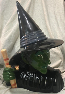Wizard Of Oz Cookie Jar Wicked Witch Star Jars Wizard Of Oz collectible Vintage