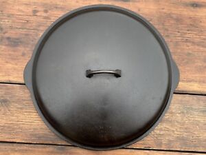 Griswold Cast Iron #14 Smooth Low Dome Skillet Lid