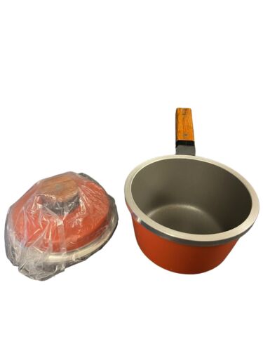 VTG Kitchen Fair Lot Of 3 11” & 9” Skillet And 1 QT Saucepan All W/ Lids