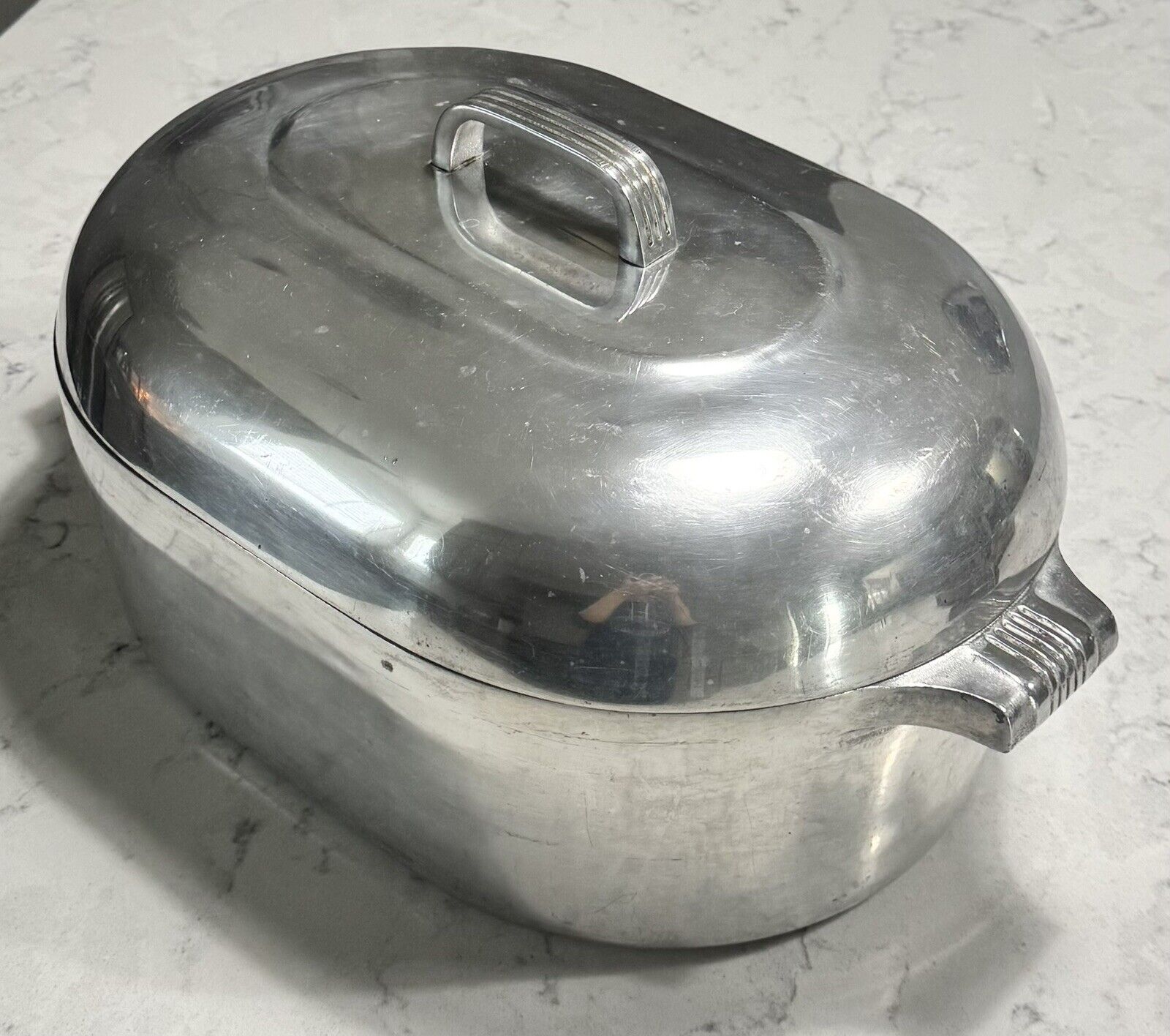 Vintage Magnalite 4267-M 13 Quart Roaster Dutch Oven By Wagner Ware Sydney O USA