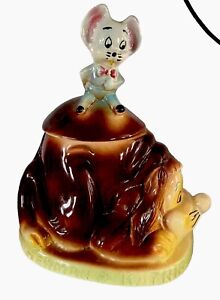 Vintage Herman & Katnip Cookie Jar Rare- Good Condition