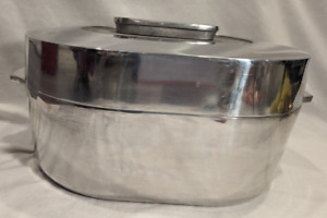 Vintage 1981 Magnalite Roaster Dutch Oven 15.5" Country Edition 3 Pcs Grate