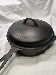 Vintage Antique Griswold LBL #8chicken Fryer 777 With 1098 Lid