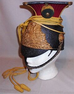 -Rare- WWI -Royal Lancers- Vintage British Army Cavalry Uniform Chapska Hat