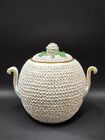Large Meissen Porcelain Schneeballen and Cover 12" X 11" READ