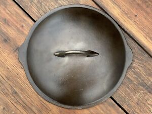Favorite Piqua Ware #9 Cast Iron Skillet Lid