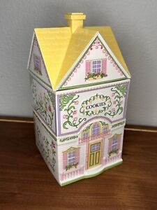 Lenox Village Cookie Cottage Canister 1991 Mint Condition