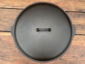 Griswold Cast Iron #14 Smooth Low Dome Skillet Lid