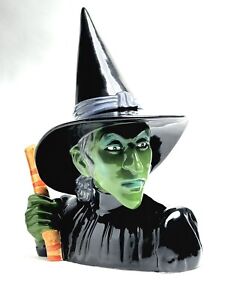 Wizard Of Oz Cookie Jar Wicked Witch Star Jars Collectible Vintage MINT