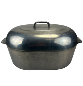 Vintage Wagner Ware Sidney O Aluminum Magnalite 4269-P XL Roaster Dutch Oven