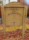 Antique Butter Churn, Original Wooden Lid - The Blanchard Churn Ca. 1880