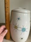 Franciscan Starburst Sugar Canister - One small chip in lid - 1954-58 Vintage
