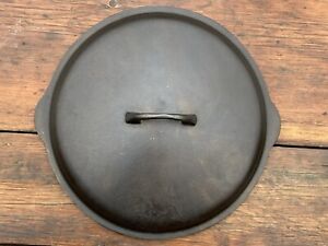 Griswold Cast Iron Rare #11 Smooth Top Large Logo Skillet Lid