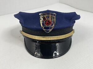 Vintage 2000's Walt Disney World Security Hat and Badge Size 7 3/4 *RARE