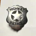 Vintage Obsolete Highway Patrol Police Hat Badge