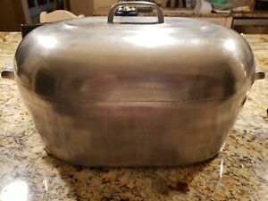 VINTAGE MAGNALITE WAGNER WARE SIDNEY O ROASTER DUTCH OVEN 4269 17 QT WITH LID