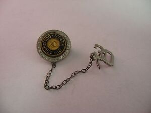 Rare Vintage 1930 STATE of COLORADO Seal Lapel Hat Pin Tie Tack