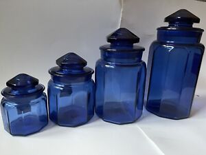 LE Smith Canister Full Set 10 Panel Cobalt Blue