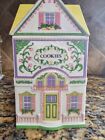 Lenox Village 4 Piece Canister Set 1991 - Cookies, Pasta, Rice & Utensils NIB