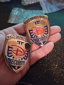 2 collectible vintage early 2000's Disneyland Security hat & Shirt Styles