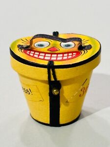Vintage Halloween 1916-1921 German JOL-faced Hat Box Candy Container