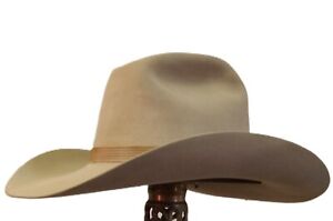 Vintage Size 7 3/8 Stetson 10X Western Cowboy Hat Yellowstone 1923 Jacob Dutton