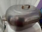 VTG Wagner Ware Magnalite #4269 17 QT Aluminum Roaster Lid Dutch Oven w/Trivet