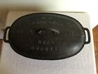Antique Griswold No. 3 Oval Roaster Dutch Oven 643 Pan 644 A Lid No Trivet READ