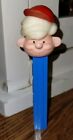VINTAGE PEZ NO FEET BOY WITH WHITE HAIR RED CAP HAT AUSTRIA RARE HTF