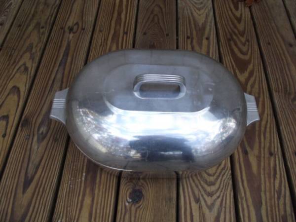 Vintage MAGNALITE Sidney O Wagner Ware 4267-P Roaster 13 Quart W/ ORIGINAL RACK