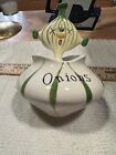 Vintage 1958 Holt Howard Pixie Pixieware Onion Condiment Jar Lid and Spoon