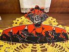 RARE Antique Vintage Halloween Honeycomb & Cardboard Hat Decoration, Germany 20s