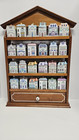 The Lenox Spice Village Complete Set w/ original rack 1989 24 Jars