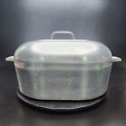 Vintage Wagner Ware Magnalite Sidney 4267-P Turkey Roaster 13QT Oval
