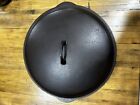 Griswold Cast Iron #14 Smooth Top Low Dome Skillet Lid