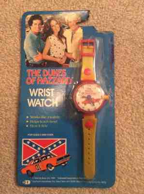 Dukes of Hazzard watch and Happy meal General Lee container 