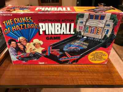 1981 The Dukes Of Hazzard Pinball Game Set Vintage VTG Action