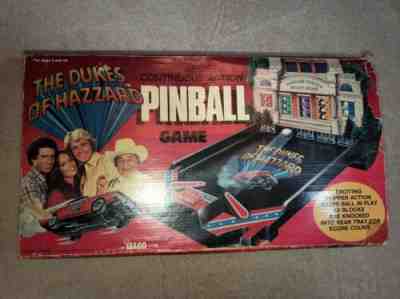 1981 The Dukes Of Hazzard Pinball Game Set Vintage VTG Action 100% Complete