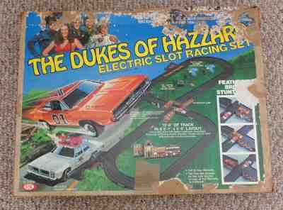 dukes of hazzard electric slot racing set