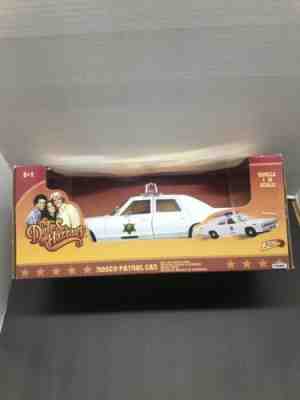 Johnny Lightning White Lightning Dukes Of Hazzard Rosco Patrol Car 1:18