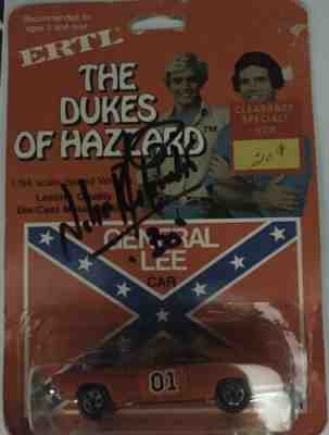 ERTL 1981 Dukes Of Hazzard General lee (autographed by john schneider/bo duke)