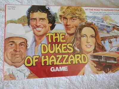 THE DUKES OF HAZZARD GAME, HIGH GRADE OLD STORE STOCK SEALED PLASTIC MINT UNUSED