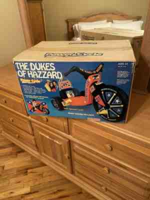 Holy Grail Dukes Of Hazzard Power Cycle Big Wheel Coleco Sealed! 80s Toy