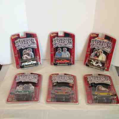 JOHNNY LIGHTNING DUKES OF HAZZARD 2006 RELEASE 1 COMPLETE SET GENERAL LEE DAISY